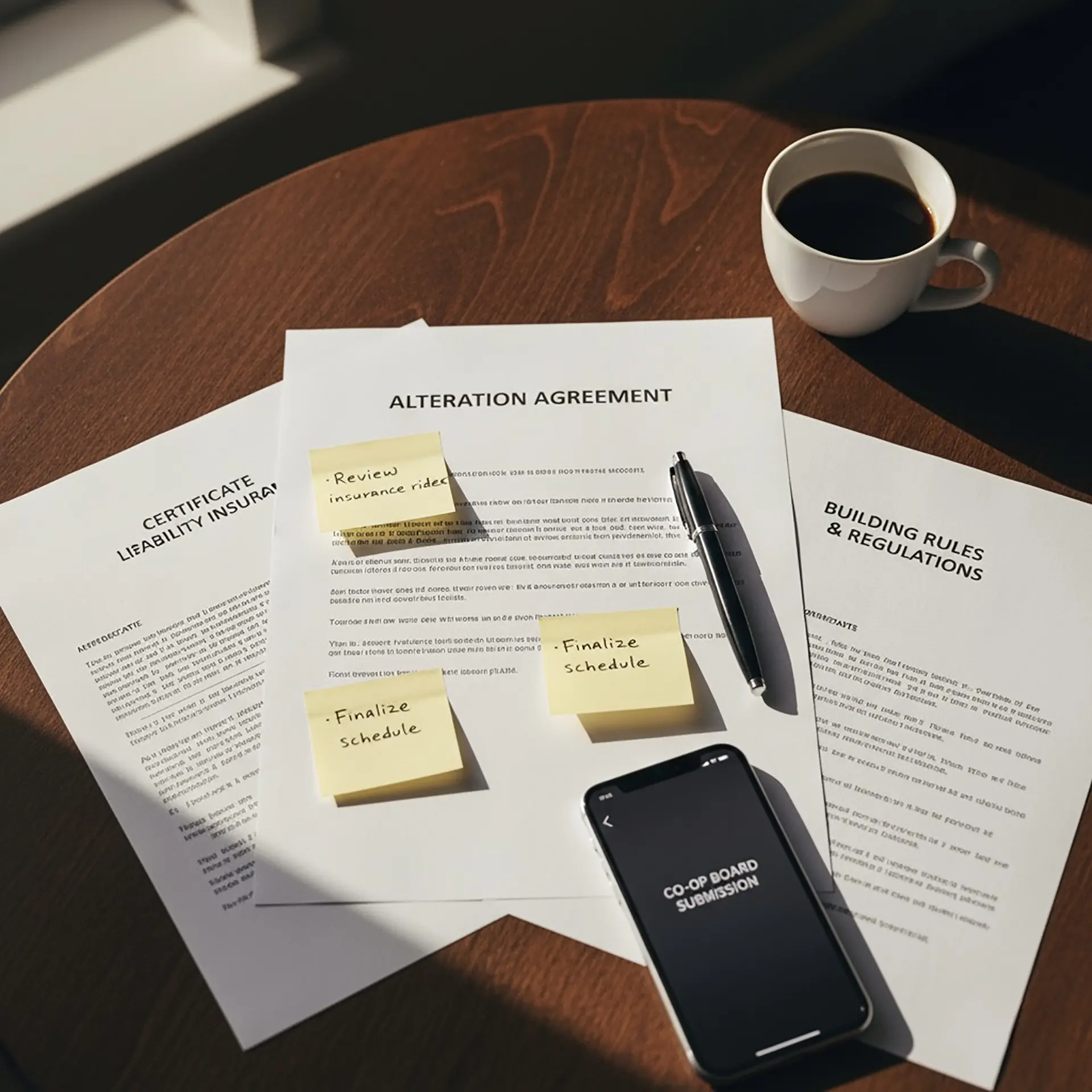 Alteration agreements as the governing document for co-op and condo renovations in NYC