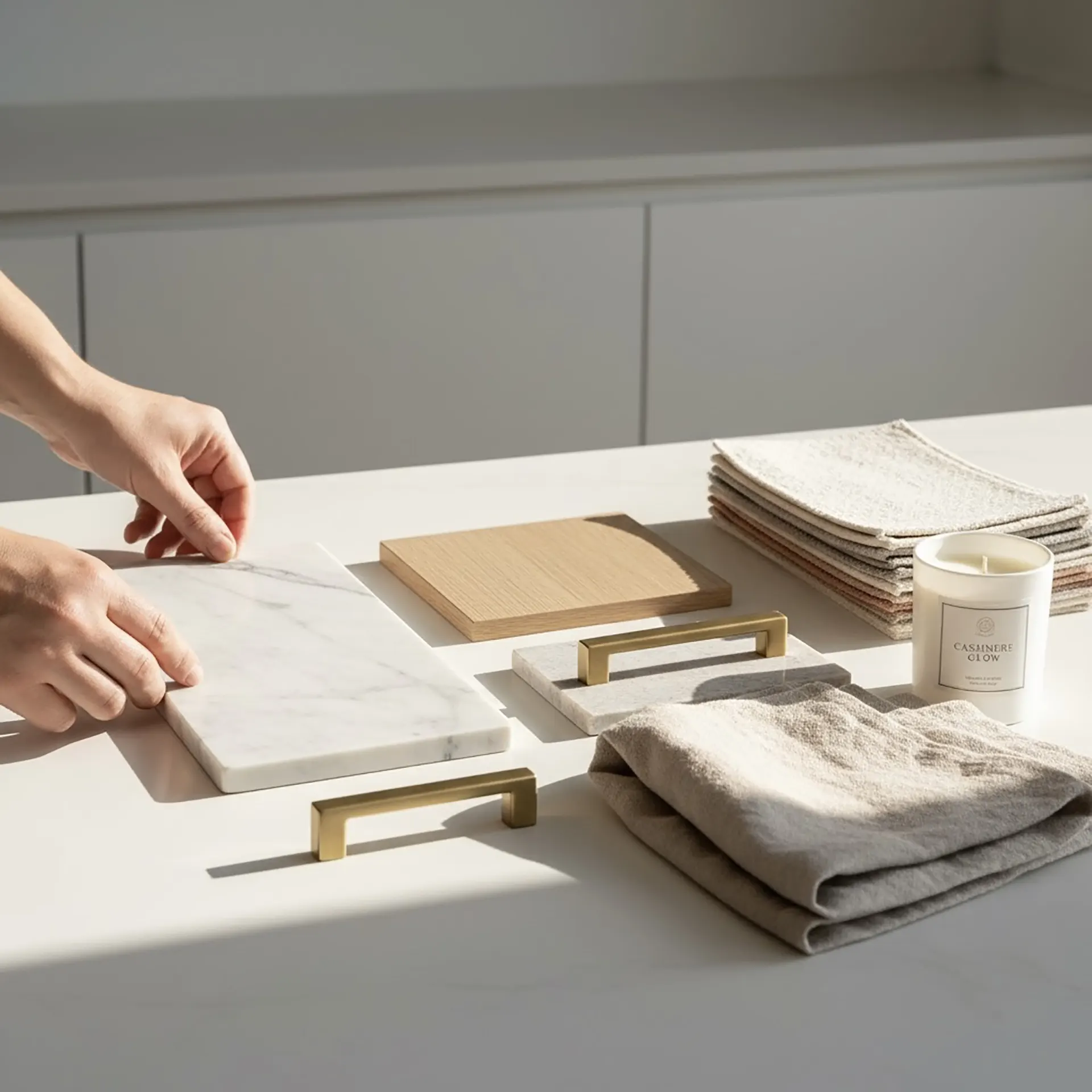 Construction site coordination showing subcontractors working in sequence with proper material staging in Manhattan apartment renovation