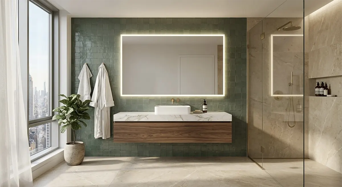 Shower design fails when drainage, waterproofing, or proportions are wrong - not when the tile is off